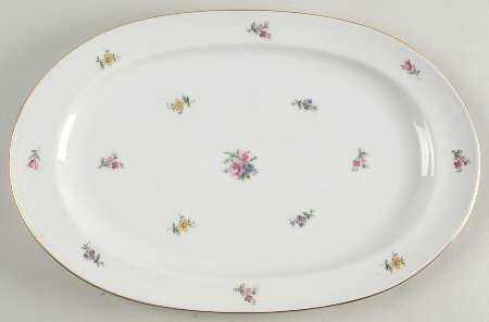 Millefleur 12" Oval Serving Platter
