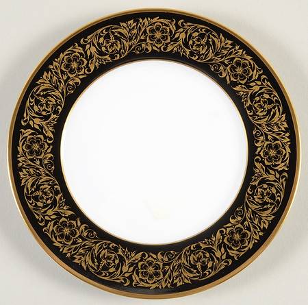 Monarch Black Bread & Butter Plate