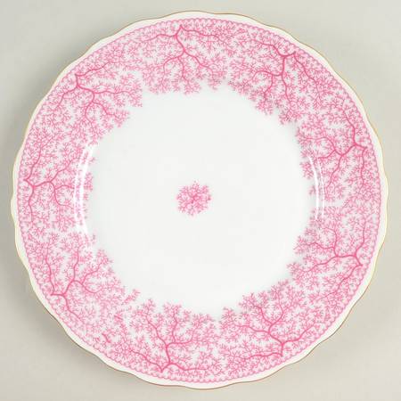 Park Lane Pink (Scalloped) Luncheon Plate