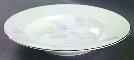 Pastel Rim Soup Bowl