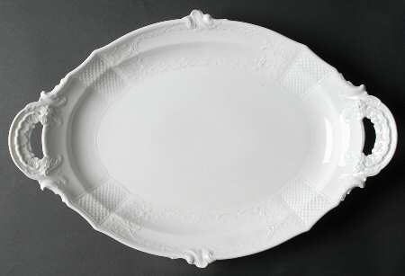 Solitude 16" Oval Serving Platter