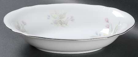Wildflower (E & R Importers) 9" Oval Vegetable Bowl