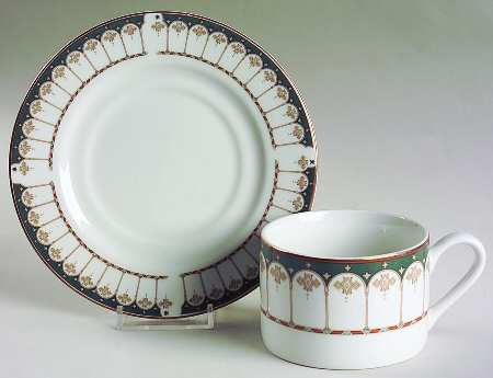 Flat Cup & Saucer Set