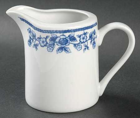 Blue Chintz Creamer