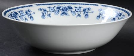 Blue Chintz 9" Round Vegetable Bowl