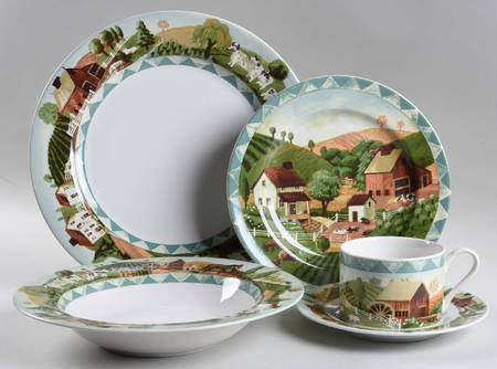 Country Life 5 Piece Place Setting