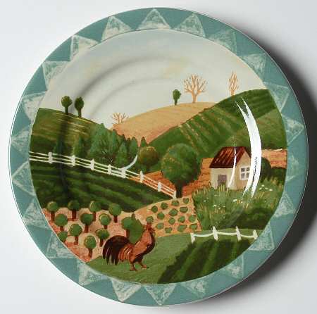 Country Life Saucer for Flat Cup