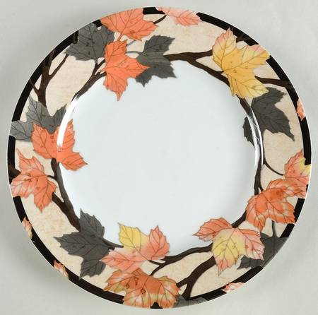Leaves 12" Chop Plate (Round Platter)