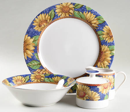Sunflower Sensation 5 Piece Hostess Set
