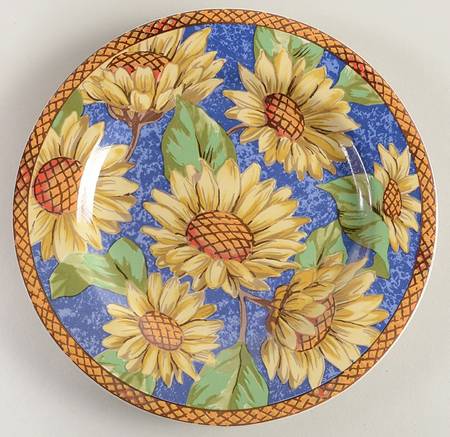 Sunflower Sensation Salad Plate