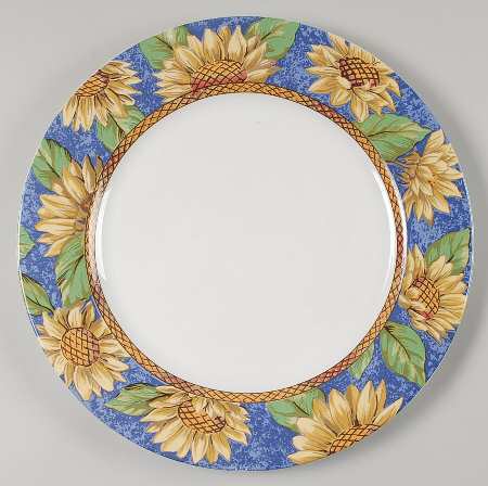 Sunflower Sensation 12" Chop Plate (Round Platter)