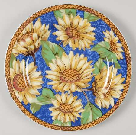 Sunflower Sensation Salad Plate