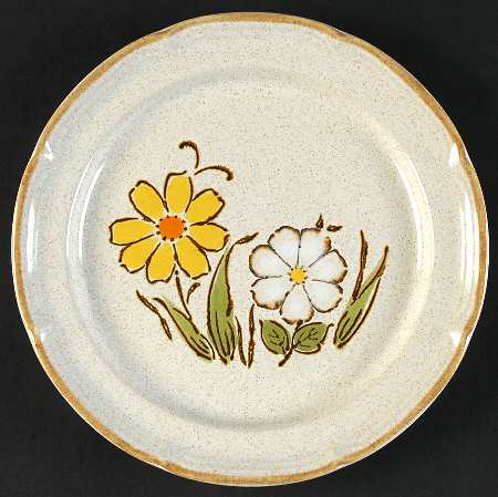 Daisies Salad Plate