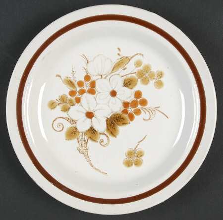 Autumn Bouquet Bread & Butter Plate