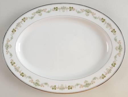 Karen 12" Oval Serving Platter