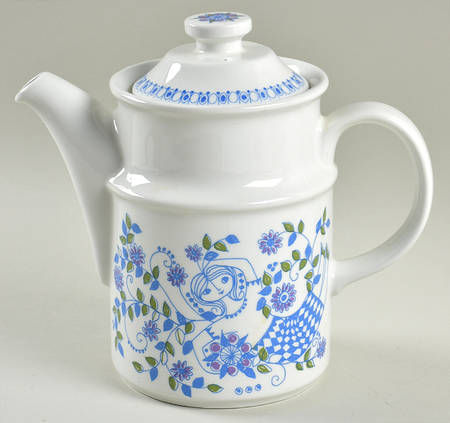 Lotte (Coupe) Coffee Pot & Lid