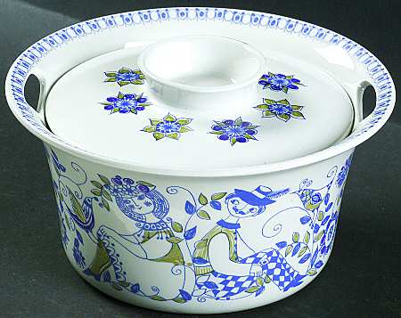 Lotte (Coupe) 1 Qt Round Covered Casserole