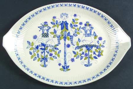 Lotte (Coupe) 11" Oval Serving Platter