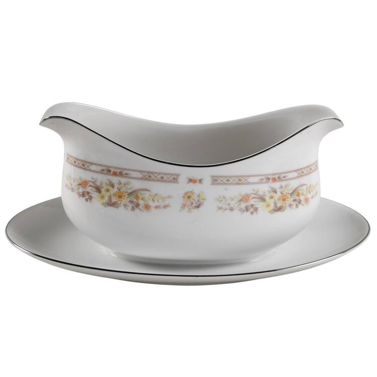 Clairmont Gravy Boat with Attached Underplate