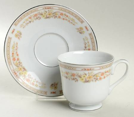 Clairmont Footed Cup & Saucer Set