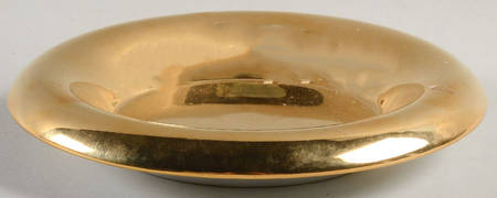 Gold 6" Ashtray
