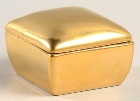 Gold Pill Box