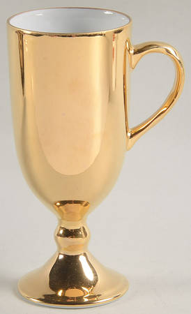 Gold Irish Coffee Cup