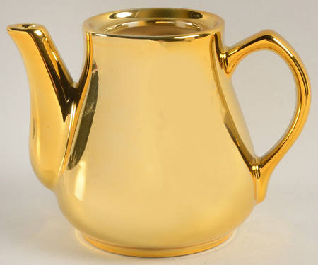 Gold Mini Teapot No Lid