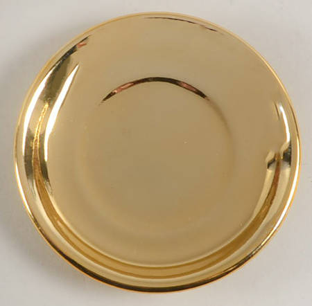 Gold Saucer for Flat Demitasse Cup
