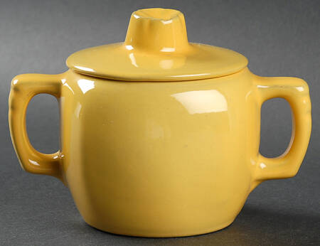 Plainsman Autumn Yellow Sugar Bowl & Lid