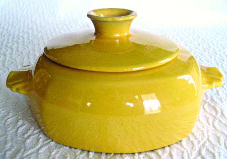 Plainsman Autumn Yellow Bean Pot & Lid