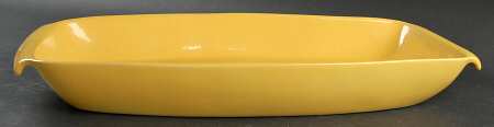 Plainsman Autumn Yellow 19" Rectangular Serving Platter