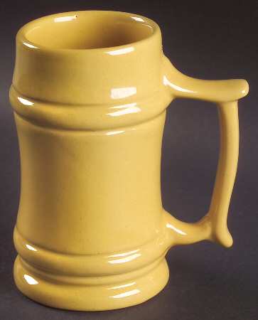 Plainsman Autumn Yellow Beer Stein by Frankoma