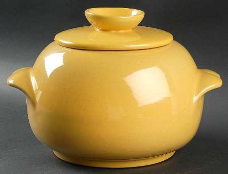 Plainsman Autumn Yellow 3 Quart Round Covered Casserole