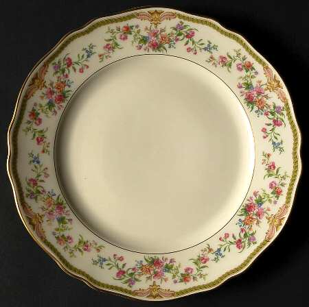 Aida (Mustard Trim) Salad Plate