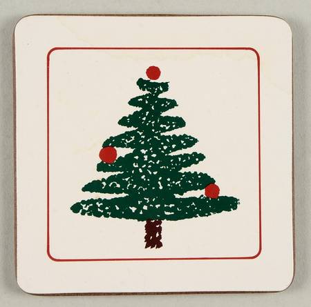 FUO5 Cork Back Square Coaster