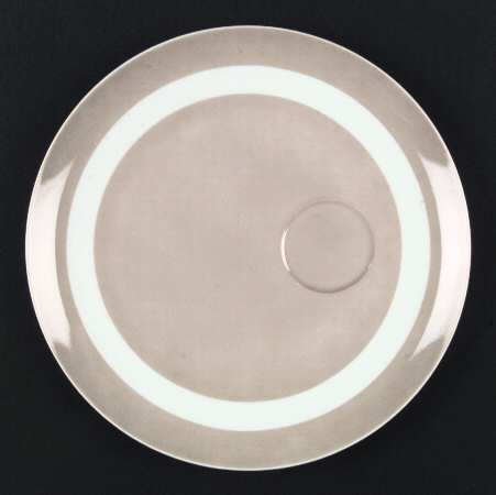 La Ronde Fawn Brown Snack Plate by Fitz & Floyd