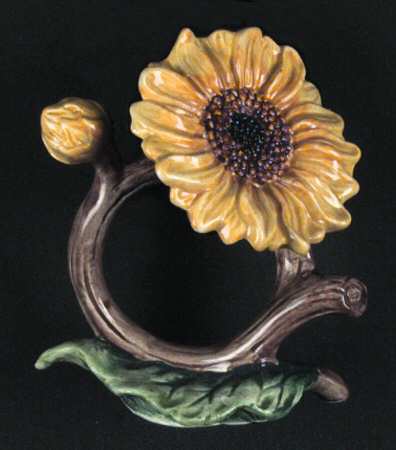 Country Sunflower Napkin Ring