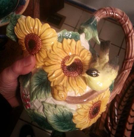 Country Sunflower Pitcher