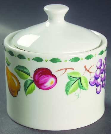 Orchard Sugar Bowl & Lid