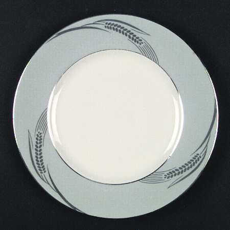 Chalice Gray (Platinum Trim) Salad Plate