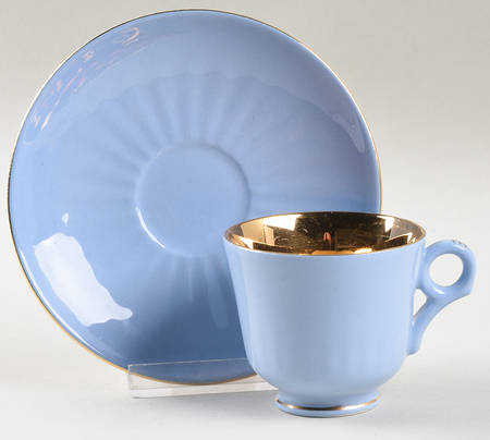 FIG2 Footed Demitasse Cup & Saucer Set