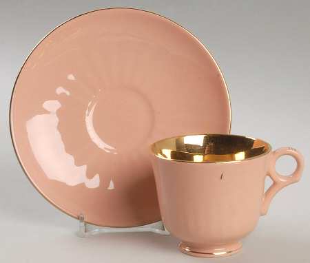 FIG2 Footed Demitasse Cup & Saucer Set