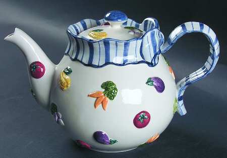 Petits Vegs Teapot & Lid