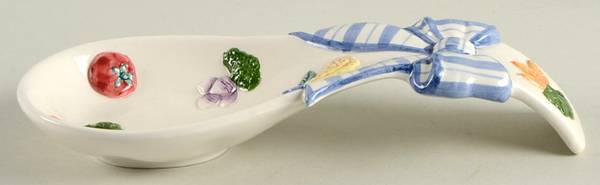 Petits Vegs Spoon Rest/Holder (Holds 1 Spoon)