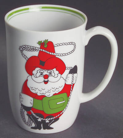 Wild West Santa Mug
