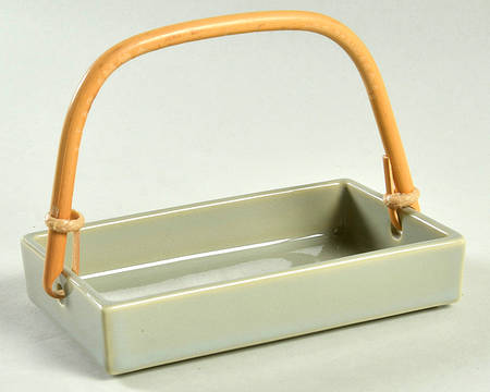 Total Color Spectrum Greige-Beige (Gray, Round) Small Basket