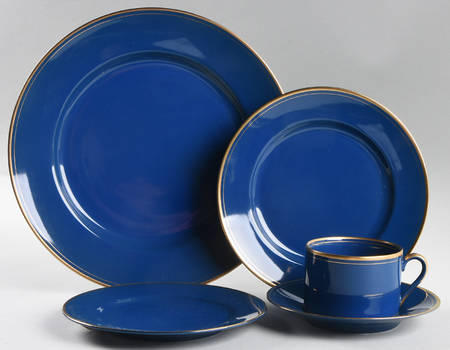 Pavillon Lapis Blue 5 Piece Place Setting