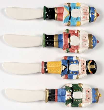 Nutcracker Sweets (Disc 1996) Individual Canape Knife - Set of 4 Motifs