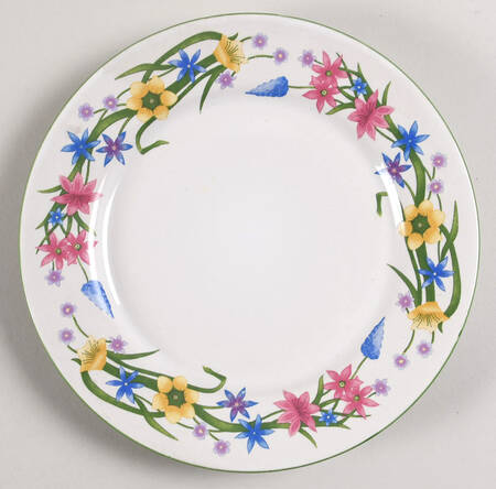 Country Garden Salad Plate